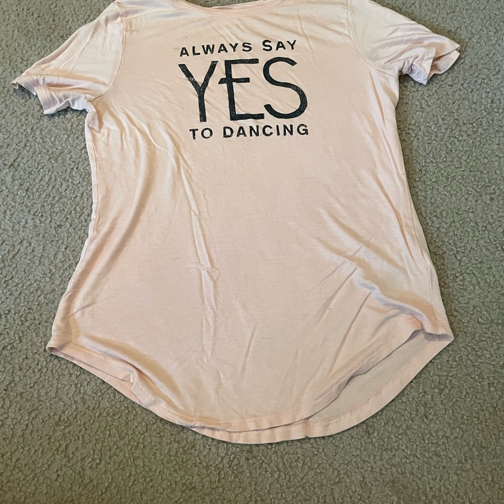 Old Navy Pink Short Sleeve Adventure Tee